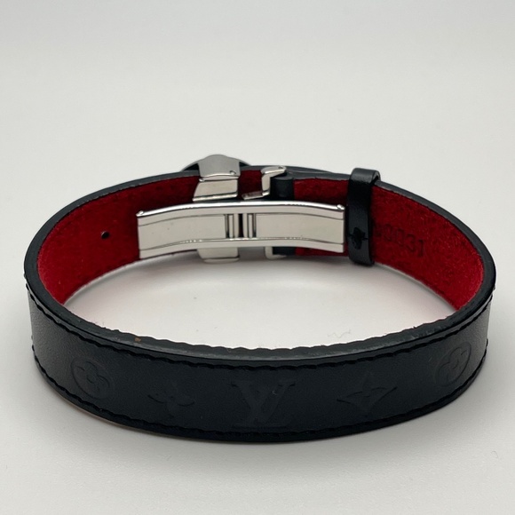 Louis Vuitton Vintage Leather Monogram Wish Bracelet - Pre-Owned - Picture 2 of 8